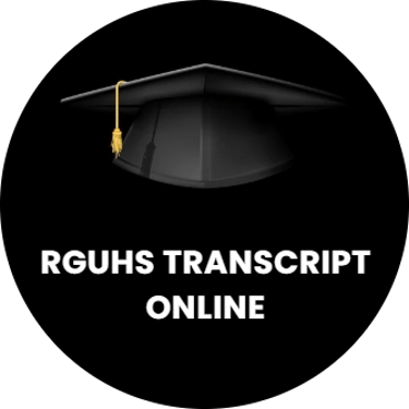RGUHS TRANSCRIPT logo