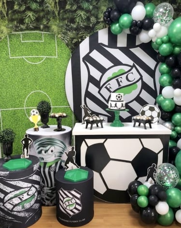 decoração aniversario futebol figueirense
