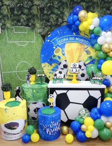 decoração aniversario copa do mundo 2026