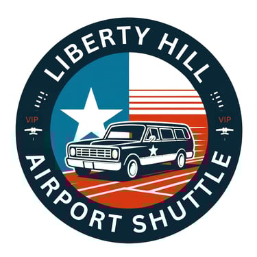 Liberty Hill Airport Shuttle logo