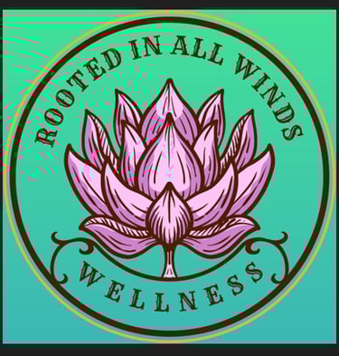 Rooted in All Winds Wellness logo