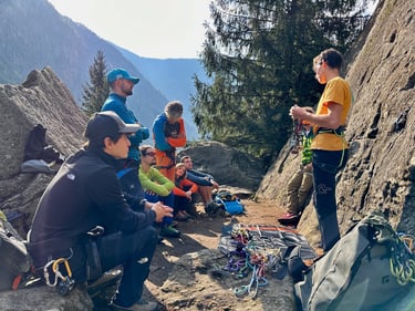 Corso arrampicata tradizionale