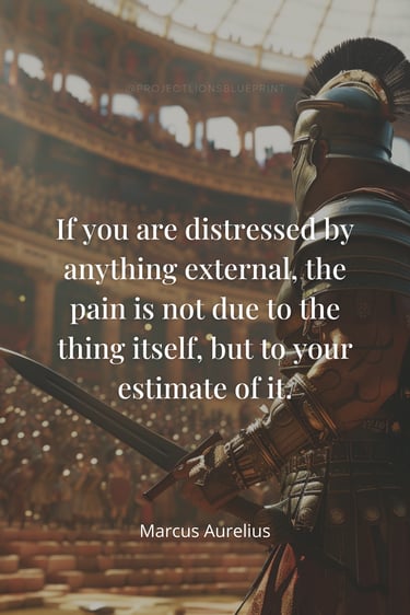 Stoic Quote By Marcus Aurelius