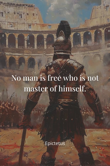 Stoic Quote By Epictetus