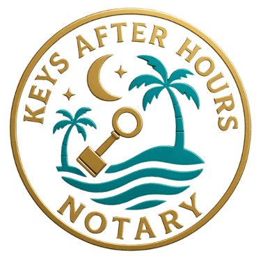 Keys After Hours Notary logo