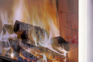 Télévision avec un système de son dans la chambre d'hôte de Domaine Des Lucques