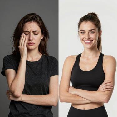 Intermittent fasting weight loss before and after showing why medical support creates success with G