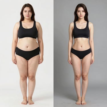 Slim fast before and after real transformation results with medical GLP-1 support from Yucca Health