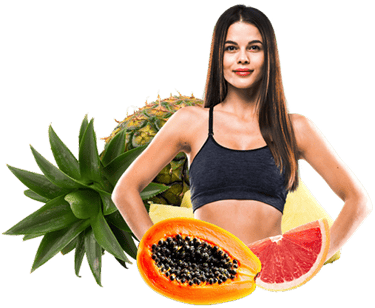 Premium Berzeo metabolic tonic powder drink mix with grapefruit and ginger