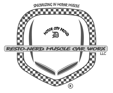 Resto-Nerd Muscle Car Worx logo
