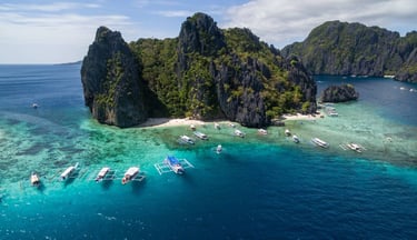 Rock Formation in Palawan