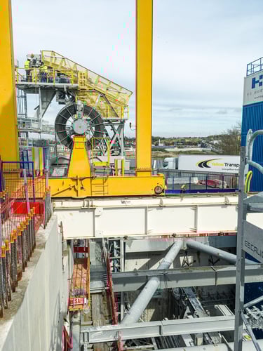 photo suivi de chantier en cours de construction