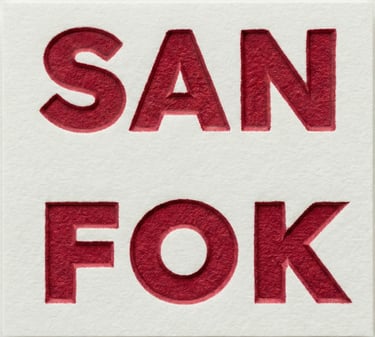 Sasha Sanfok art director, concept artist logo