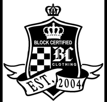 Block Certified Clothing logo