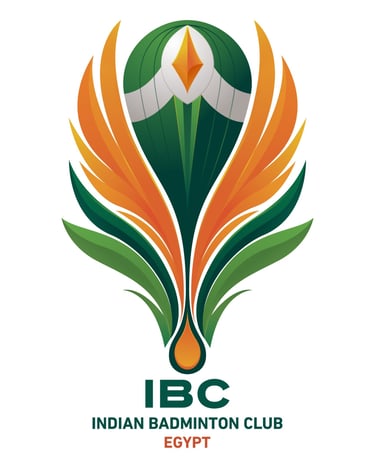 Indian Badminton Club -Egypt (IBC) logo