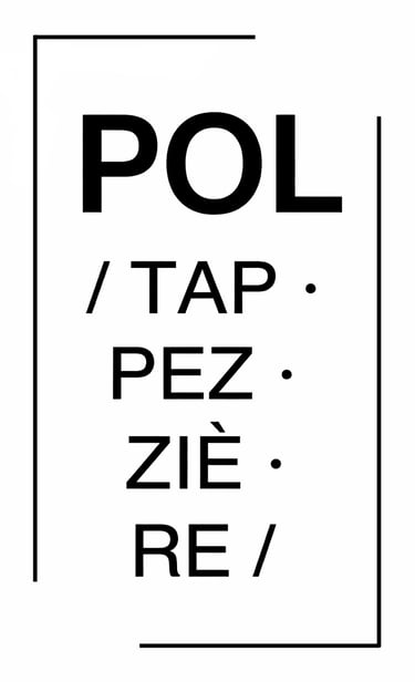 Pol tappezziere, Paolo Cupido, Tapezzeria, Tappezziere logo