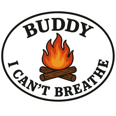 Buddy I cant breathe logo
