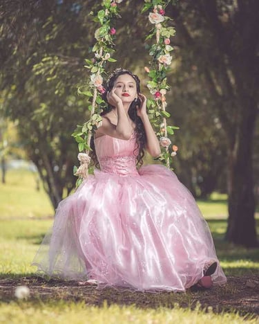 Fotografía de quinceaños