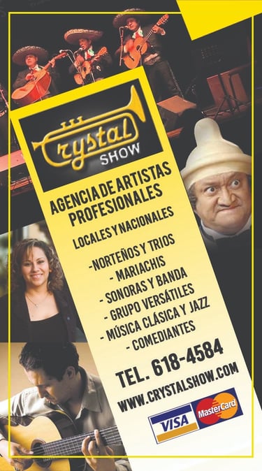 Crystal Show Agencia de Eventos y Artistas logo