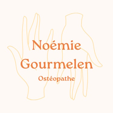 Noémie Gourmelen ostéopathe logo