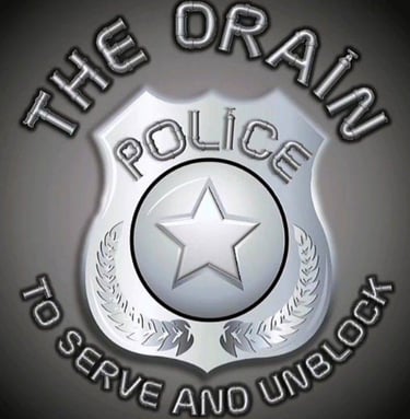 The Drain Police logo