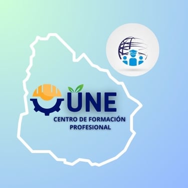 UNE - Centro de formación profesional logo
