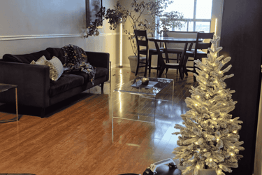 Floor and baseboard cleaning during deep cleaning service in Durham Region