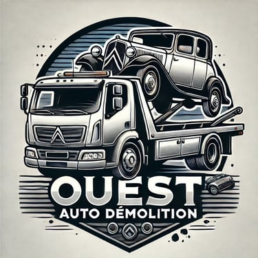 Ouest auto démolition logo