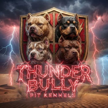 Thunderbullypitkennel logo