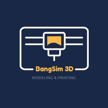 Bangsim 3D logo