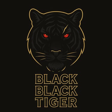 Black Black Tiger logo