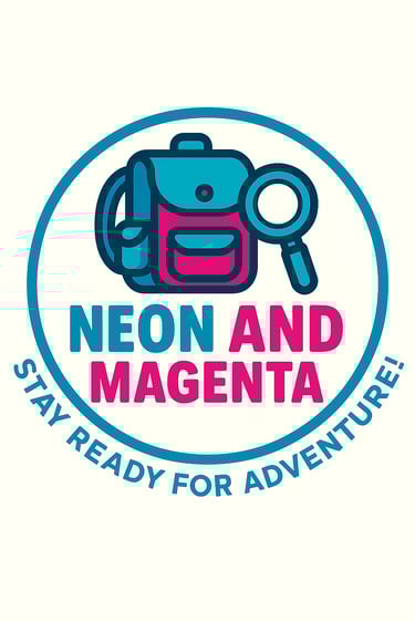 The Adventure of Neon and Magenta logo