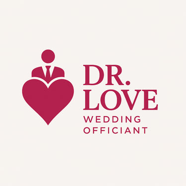 Dr. Love Wedding Officiant logo