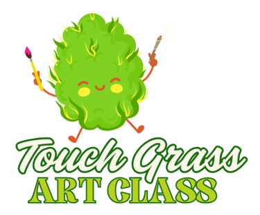 Touch Grass Art Class logo