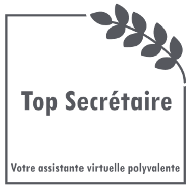 Assistante virtuelle secrétariat gestion administrative et commerciale en freelance logo
