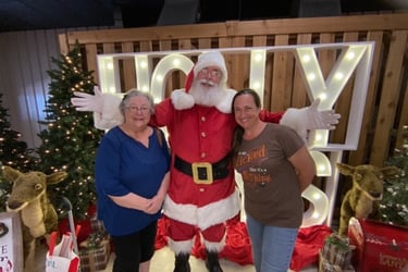 The Santa Cowboy at Home for the Holidays