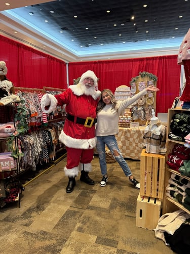 The Santa Cowboy at Home for the Holidays Humble Market 2024