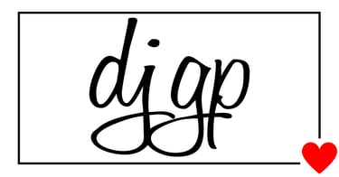 djgp | wedding dj + mc logo