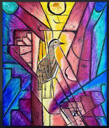 oiseau bird alcaravan