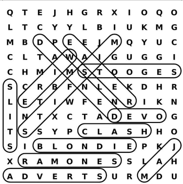 Word Search Puzzle