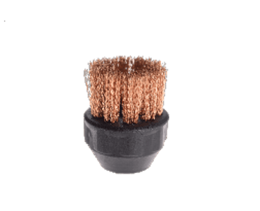 Miedziana szczotka EV Atlantis zaprojektowana do bezkompromisowego szorowania najtrudniejszych zabrudzeń mechanicznych.