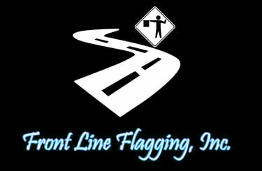 Front Line Flagging Inc. Traffic Control Services logo