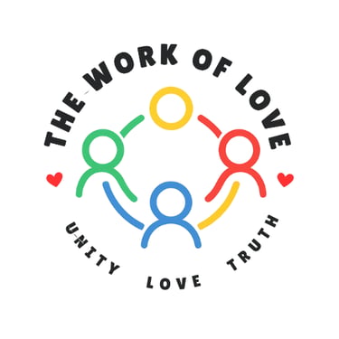The Work of Love - A guide to living with courage, clarity and compassion. logo