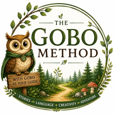 Learn English Creatively | The Gobo Method logo