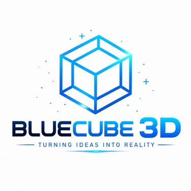 BlueCube 3D logo