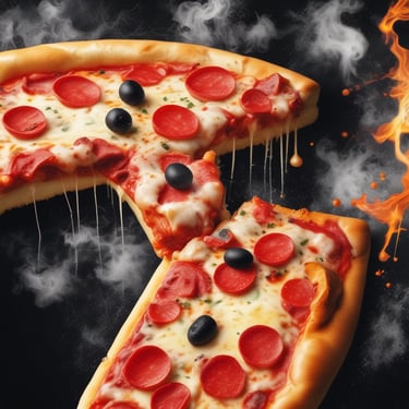 pizza picture with cheese