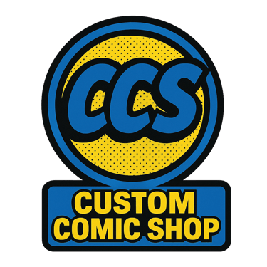 Custom Comic Shop logo