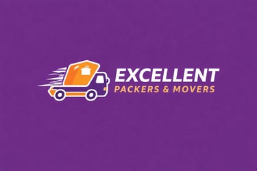 Excellent packers and movers logo