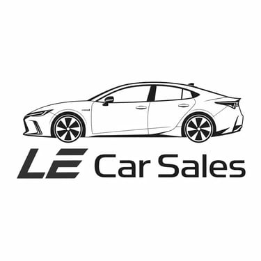 LE Car Sales logo