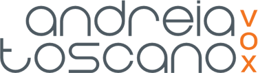 Andreia Toscano VOX logo